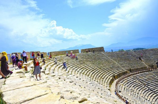 Hierapolis Teatr rzymski. Turcja