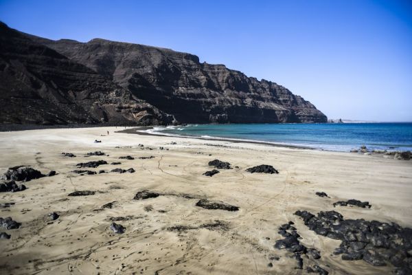 Playa de la Canteria Plaża Lanzarote Playa de la Canteria Plaża Lanzarote