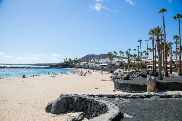 Playa Flamingo Lanzarote Plaża  Playa Flamingo Lanzarote Plaża Playa Blanca