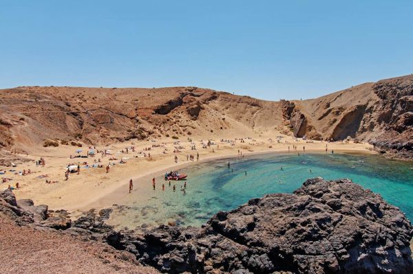Playa Papagayo Lanzarote Top Plaża na Lanzarote. Playa Papagayo